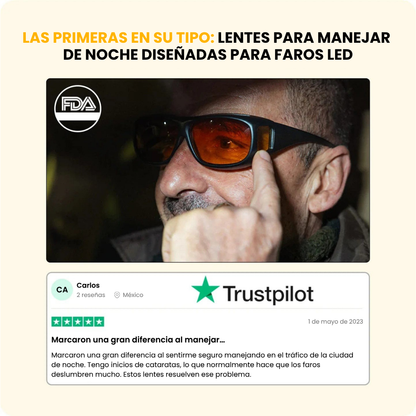 NightGuard™ Lentes para Manejar de Noche